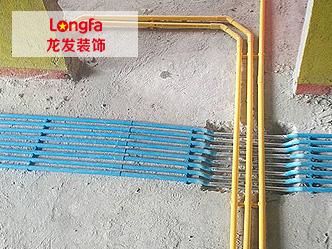 龙发装饰PVC穿线管订购案例