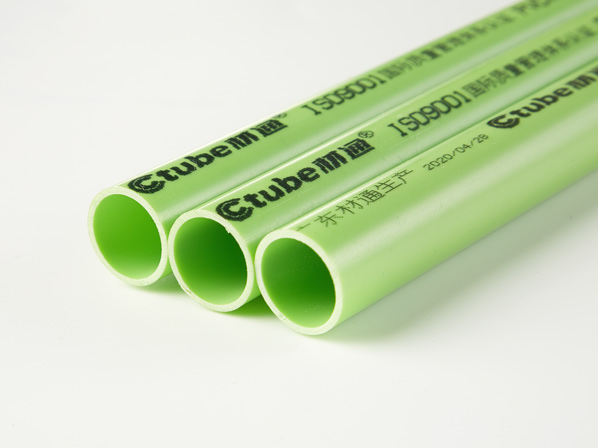 PVC线管(黄绿) 材通PVC穿线管